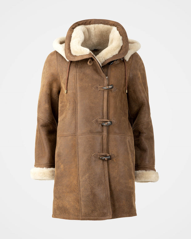 Sheepskin Duffle Coat