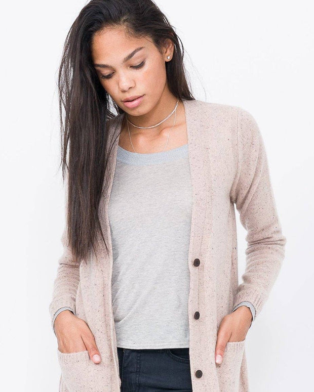 Yuna Cashmere Boyfriend Cardigan