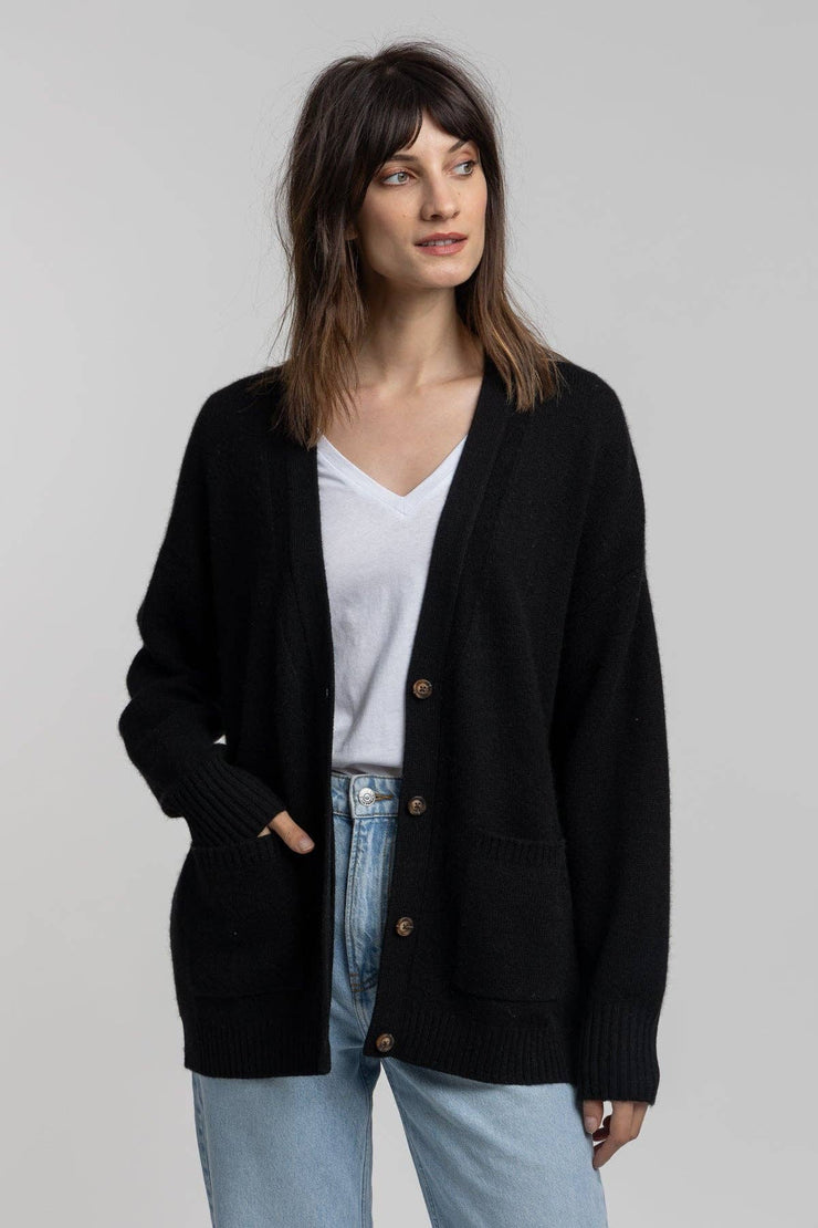 Yuna Cashmere Boyfriend Cardigan