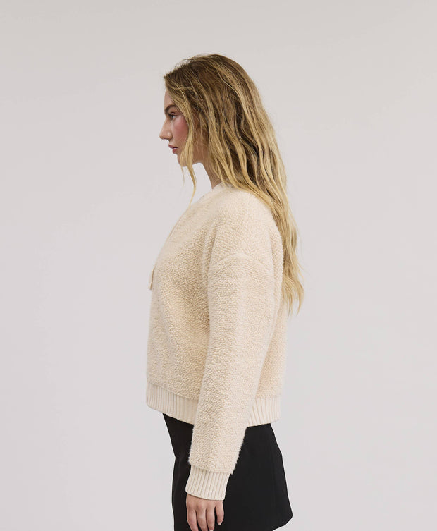 Marlow Sweater Bomber Jacket