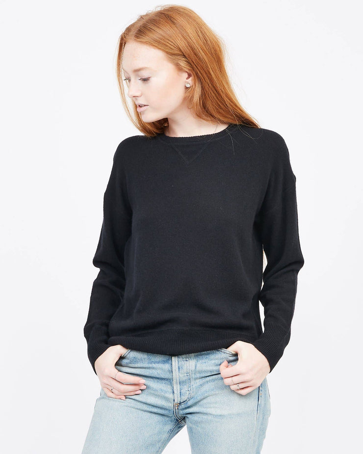 Cashmere "X" Sweatshirt