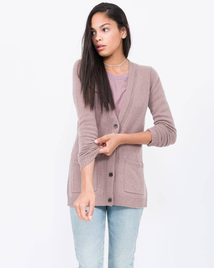 Yuna Cashmere Boyfriend Cardigan