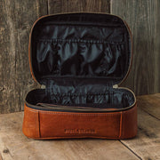 Calais Leather Toiletry Bag