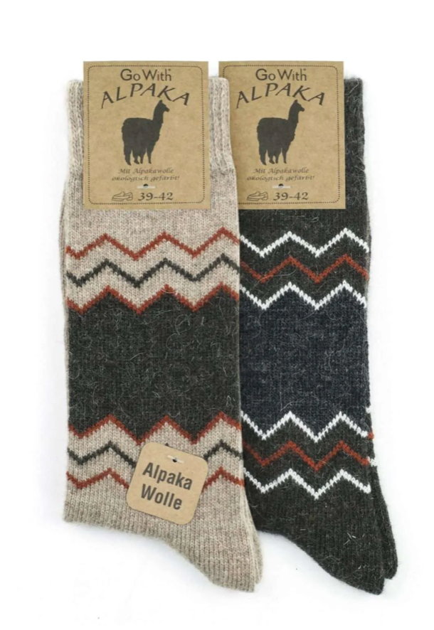 Alpaca Wool Mens Socks