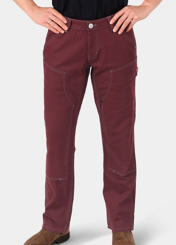 Anna Taskpant Canvas Elderberry