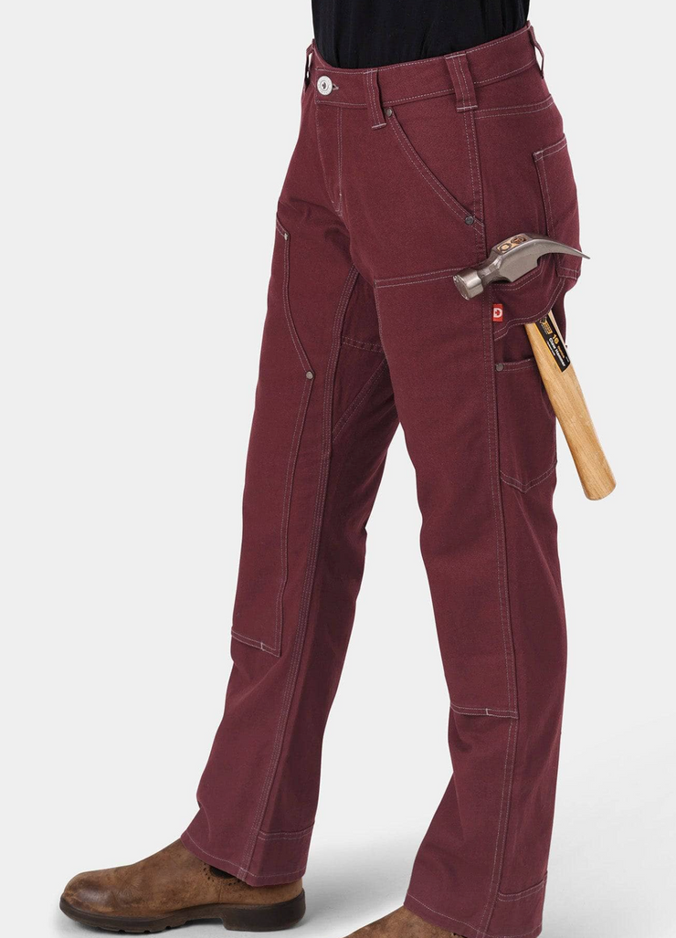 Anna Taskpant Canvas Elderberry