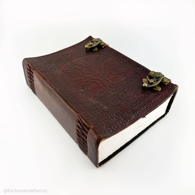 Tree of life Leather Journal - Large
