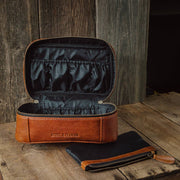 Calais Leather Toiletry Bag