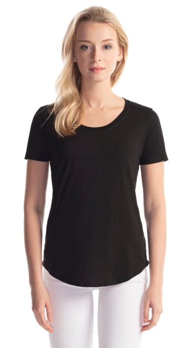 Ladies Bamboo Relaxed Scoop Tee
