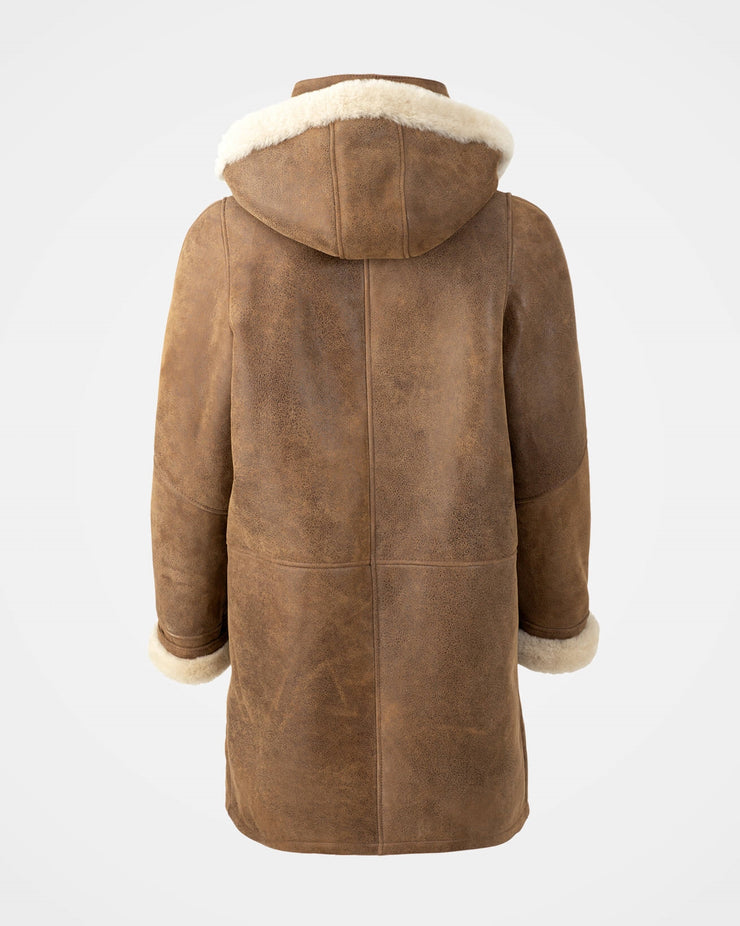 Sheepskin Duffle Coat