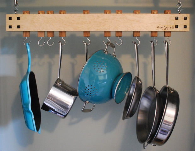 Hanging Pot Rack - Polished Mercantile