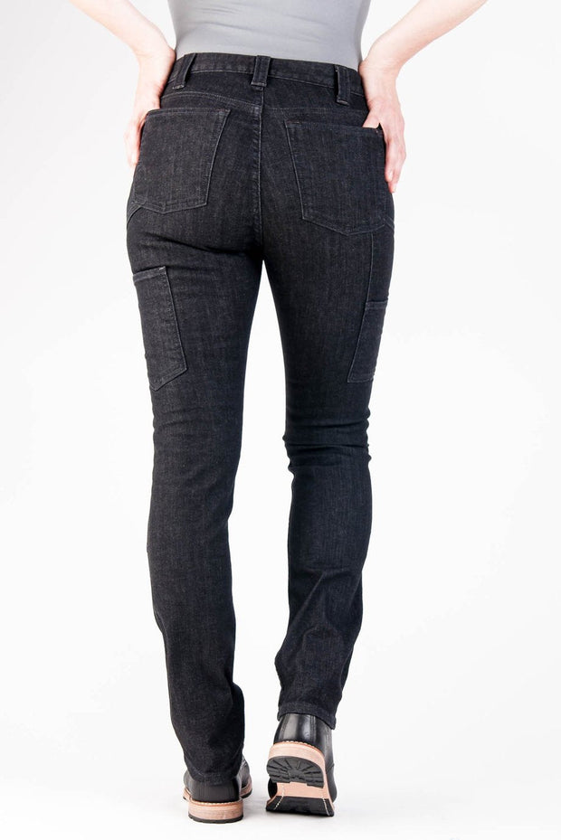 Maven Slim Heathered Black Denim