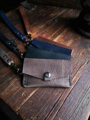 Leather Card Clutch