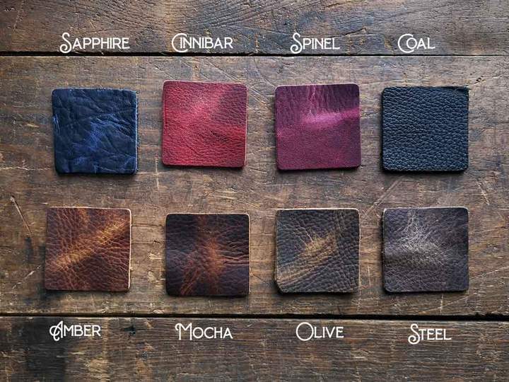 Leather Card Clutch