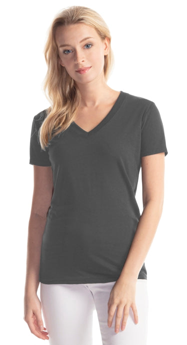 Ladies Bamboo Foundation V-neck
