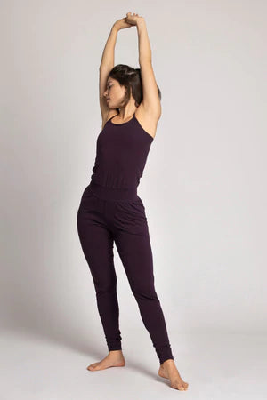 Organic Cotton Long Yoga Jumpsuit