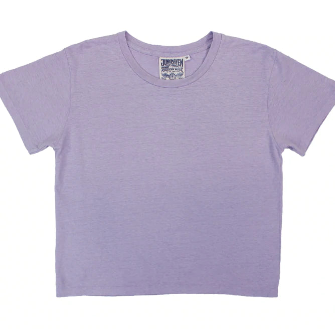 Cropped Loral Tee