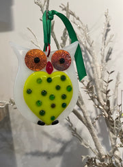 Fused Glass Ornaments