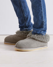 Kid's Shearling Bootee Slippers