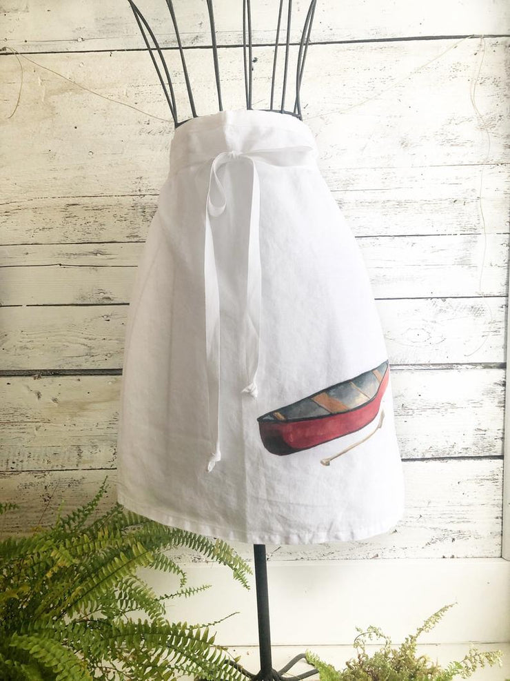 French Linen Cafe Apron