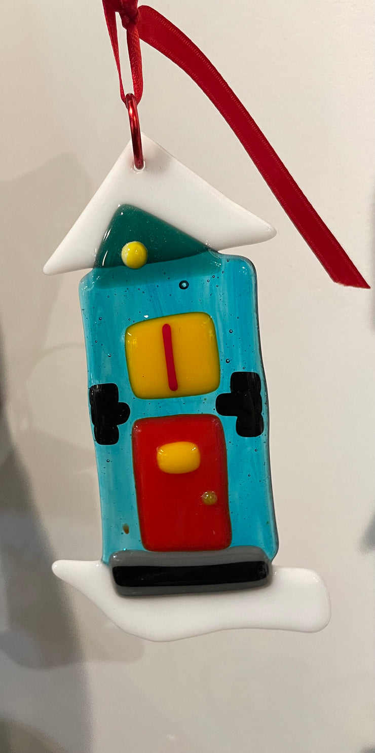 Fused Glass Ornaments